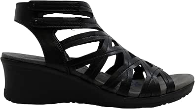 Amazon.com | BareTraps Trella Women's Sandal 8.5 B(M) US Black | Platforms & Wedges