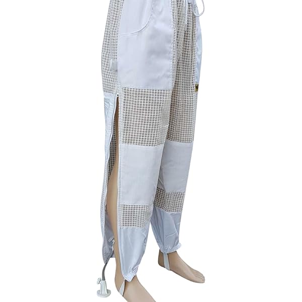 Beekeeping Suit Jacket, Pants/Trousers With 2 Veils Fencing Hood