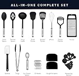 Home Hero 25-Piece Nylon Kitchen Utensils Set Non-Stick Heat Resistant view 3