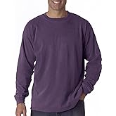 Comfort Colors Chouinard 6014 Adult Heavyweight Long Sleeve Tee Grape X-Large