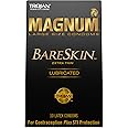 Trojan Magnum Bareskin Large Size Condoms - 10 Count