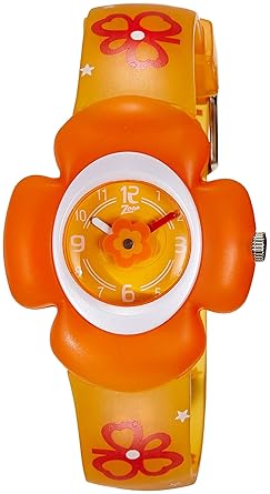 Zoop Analog Orange Dial Childrens Watch -NKC4008PP02