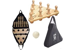 CROWN ME Shuffleboard Bowling Pin Set