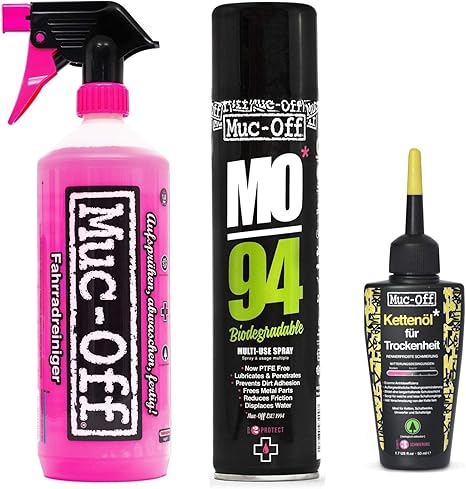 muc off wash protect and lube kit