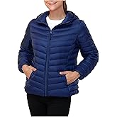 Rokka&Rolla Women's Lightweight Packable Down Puffer Jacket Coat