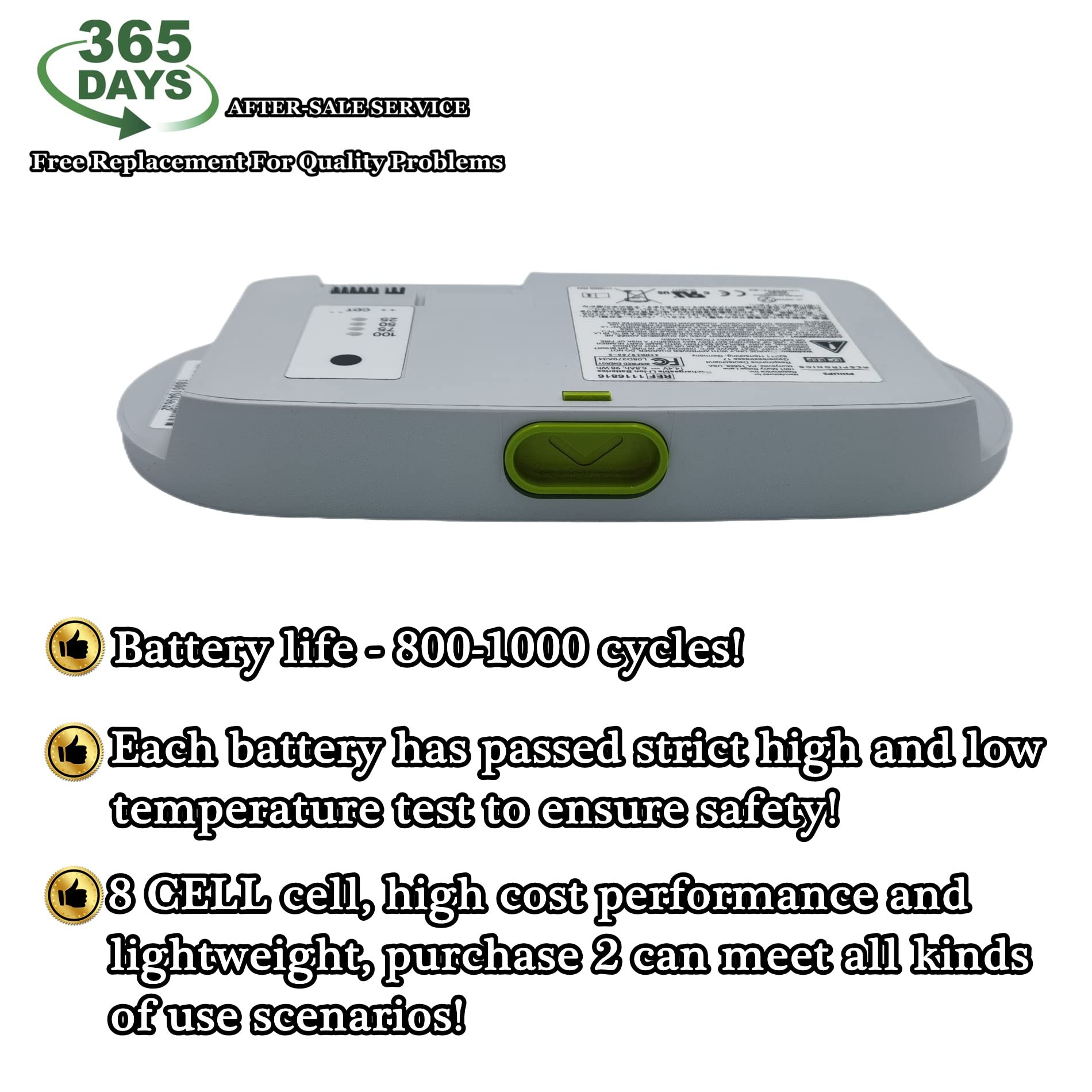 Compatible for SimplyGo Mini Machine Battery (Small) 14.4V 6800mAh 1116816