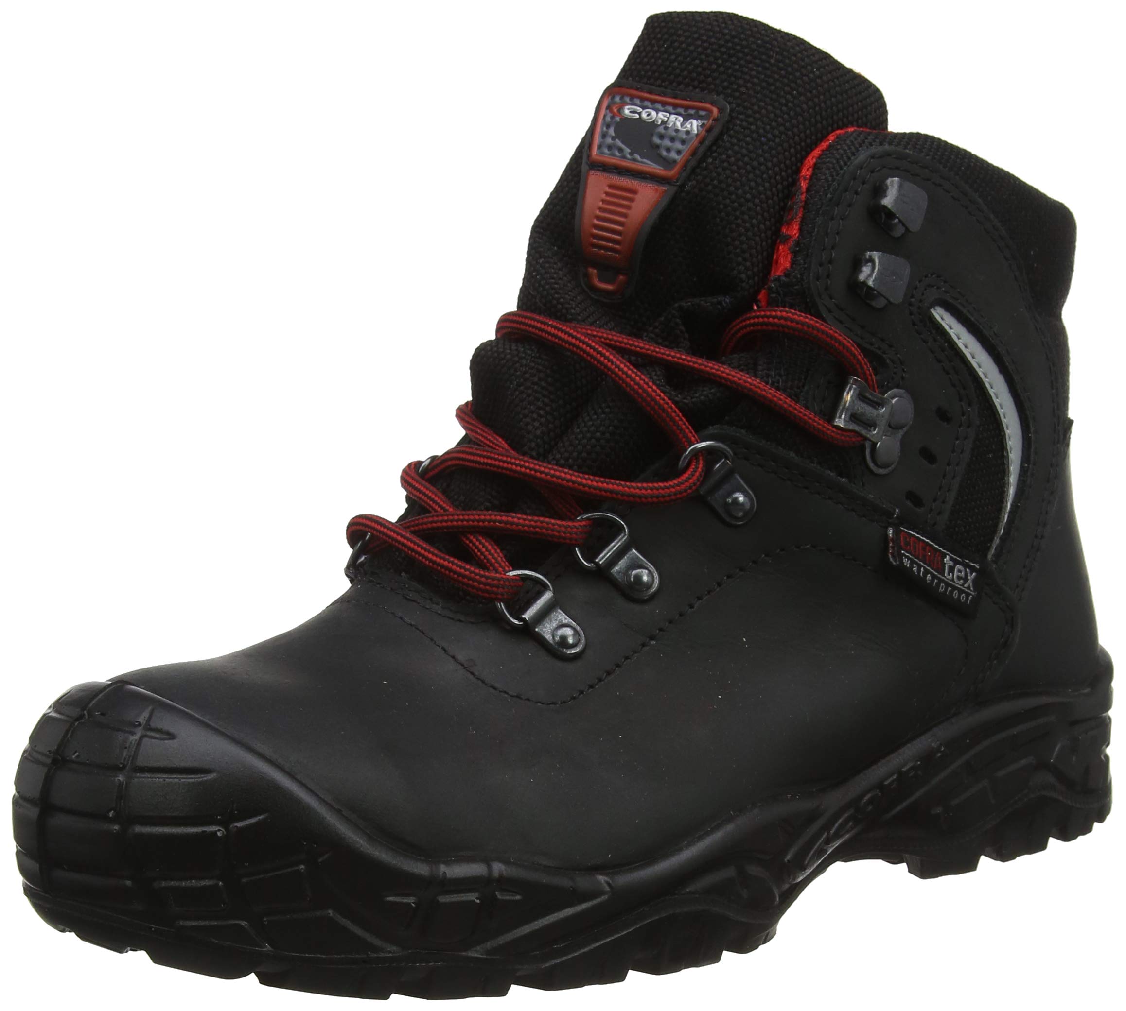 Cofra 847661 S3 Summit K Bau Ankle Boot, Black, 41 Size