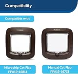 PetSafe Tunnel Extension for Microchip Manual Cat Flap Brown 5 cm view 2
