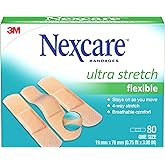 Nexcare™ Ultra Stretch Bandages CS102-CA, One Size, 80/Pack