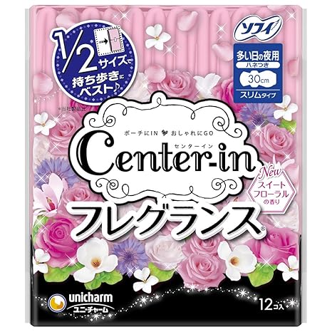 Amazon センターイン フレグランス スリム 多いの日夜用 羽つき 30cm