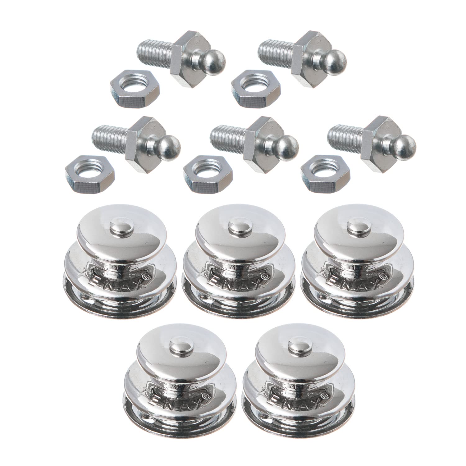 New Marine TENAX Upper Parts Large + M5 x 10 mm Threaded Screws Pack of 5