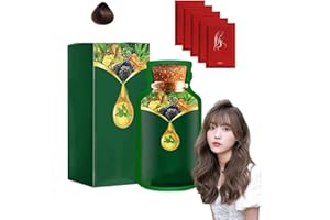 Gentle Plant-Based Quick-Use Hair Dye, Long-Lasting & Natural Hair Color Shampoo, Pure Plant Extract for Grey Hairs Color Bub