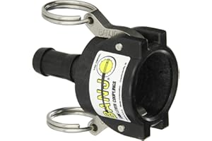 BANJO CORP Banjo 050C Polypropylene Cam & Groove Fitting, 1/2" Female Coupler x Hose Shank