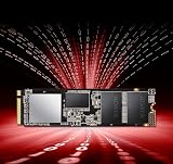 XPG SX8200 Pro 1TB M.2 NVMe PCIe Gen3x4 Gaming SSD Black view 2