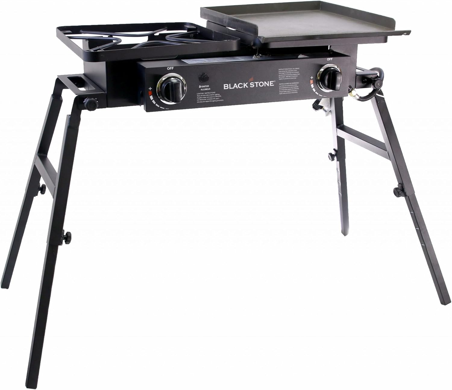 Blackstone Tailgater Portable Gas Grill and Griddle Combo : Garden & Outdoor