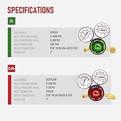 RX WELD Medium Duty Oxy Acetylene Torch Kit with