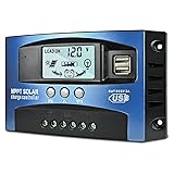 60A MPPT Solar Charge Controller, 12V/ 24V Solar