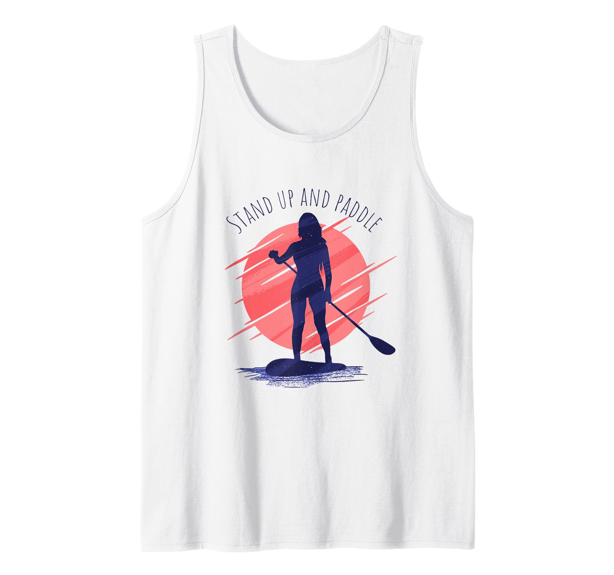 Cool SUP Stand Up Paddling Paddle Tank Top