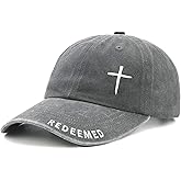 Christian Baseball Cap for Men & Women - Embroidered Jesus Cross Hat, Adjustable Faith-Based Gifts