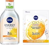 NIVEA Micellar Water Energising 400ml Cleansing Water with Vitamin C view 6