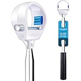 CHAMPKEY Upgraded Auto-Locking Golf Ball Retriever Performance Version - Thicken Telescopic Shaft Golf Ball Picker - High Durability and Stability Golf Retriever
