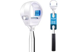 CHAMPKEY Upgraded Auto-Locking Golf Ball Retriever Performance Version - Thicken Telescopic Shaft Golf Ball Picker - High Durability and Stability Golf Retriever