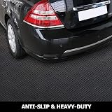 Nisorpa 1m x 5m Rubber Floor Mat Roll 3mm SBR 5 Bar Non Slip Heavy Duty view 3