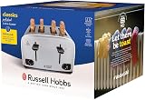 Russell Hobbs 4 Slice Toaster Perfect Toast Technology 1700W Brushed Steel view 8