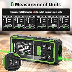 Huepar Dual Laser Measuring Tool, 656Ft Green-Beam