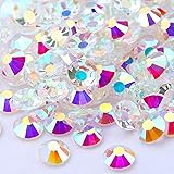 Dowarm 1440 Pieces SS16 Flatback Rhinestones, 4MM