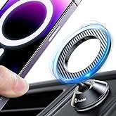 andobil for Magsafe Car Mount [20 Strongest Magnets & Upgraded 3M Adhesive] Dashboard Magnetic Car Phone Holder for iPhone 17 Pro Max 16 15 14 13 12 Cell Phone Holder Car for Samsung Galaxy S25/S24