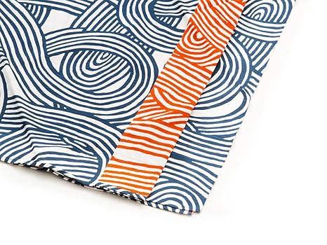 Tischtuch, schöner Schal und originelle Tasche. Oder kreative Geschenk-Verpackung. Furoshiki Ikio, das vielseitige, original 