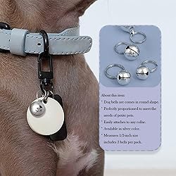 SKYPIA 12 Pack Pet Bells for Dog Cat Collar Charm
