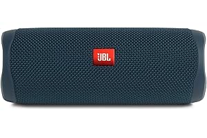 JBL Flip5 Waterproof Portable Bluetooth Speaker - Blue (Renewed)