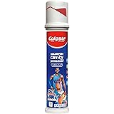 Colgate Kids Toothpaste with Fluoride, Anticavity & Cavity Protection Toothpaste, for Ages 2+, Space Jam, Mild Bubble Fruit F