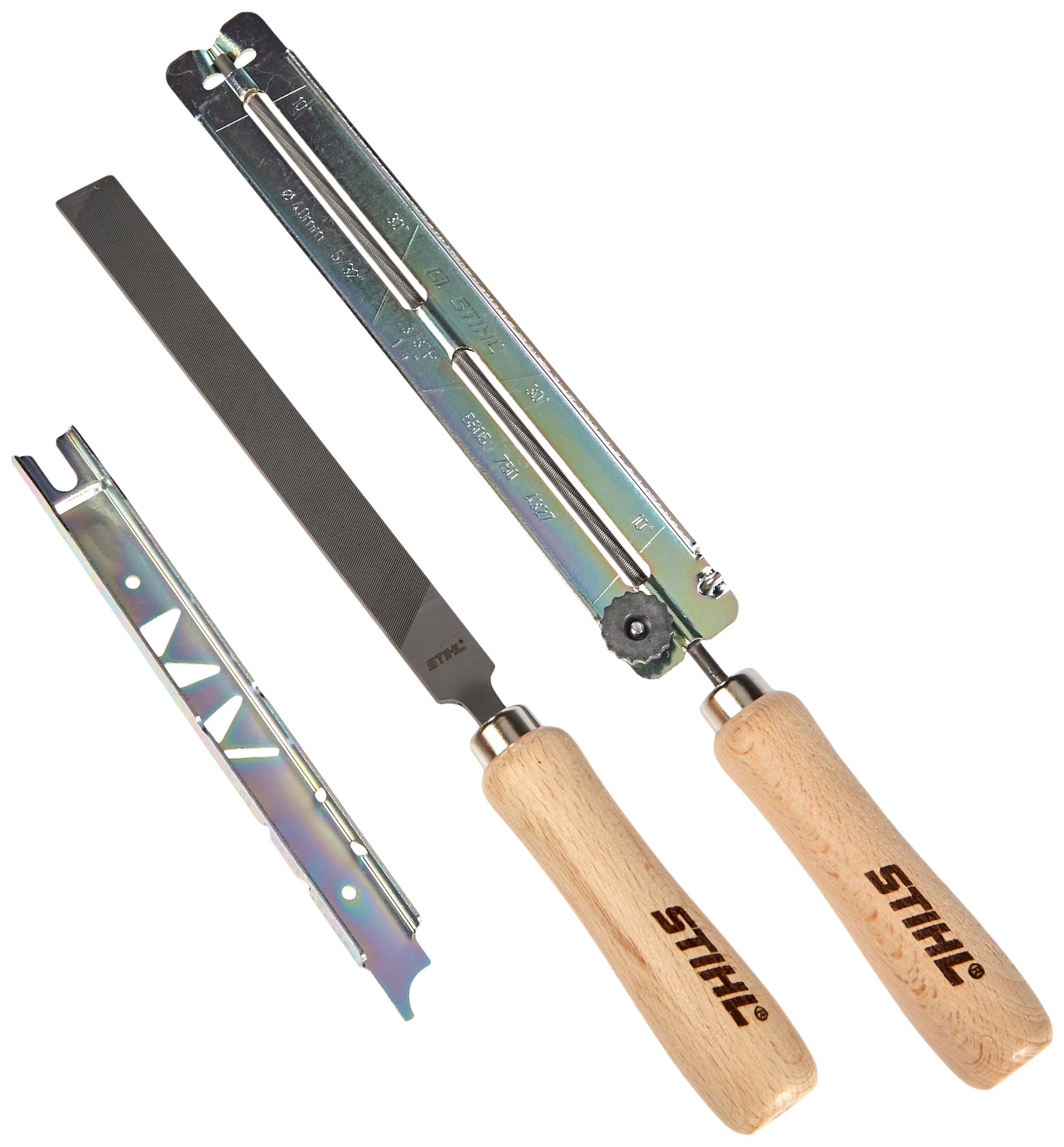 Stihl Genuine 5605 007 1027 Stihl Filing Kit for 1/4-inch and 3/8-inch Picco Chain