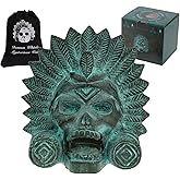 “OW” Aztec Death Whistle - Produces Loud Human-like Screams at high Decibels, 126+ Decibels Loud,Self Defense Whistle, Great Gift Idea (Ancient Bronze)