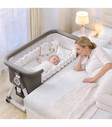 Amazon.com: suihuooo 4-in-1 Baby Bassinet, Portable Bassinet