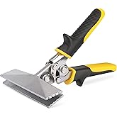 Hurricane Sheet Metal Hand Seamer, 6 Inch Straight Jaw Sheet Metal Bender Tools forfor Flattening, Bending, Seaming. with Erg