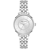 Anne Klein Women's Glitter Accented Bracelet Watch