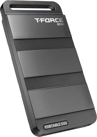 TEAMGROUP M200 Portable SSD 2TB USB-C External Storage M.2 NVMe Drive