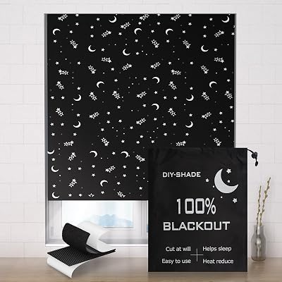 Valquid Blackout Blind 200x145cm Temporary Stick On Window