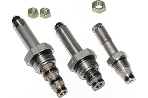 DME Manufacturing, MEYER Snow Plow Valve Set for E47, E57, E60, Pumps, Aftermkt, Optional 18-8 Stainless Steel Nuts Included