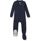 Burt's Bees Baby baby-boys Sleeper Pjs, 100% Organic Cotton, One-piece Footie, Zip Up Jumpsuit, Snug Fit Pajamas