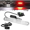 Partsam Compatible with Jeep Wrangler JK Fender LED License Plate And Third 3rd Brake Light 2M wiring Harness and Connectors