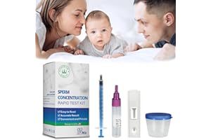 HEALTH CARE LOGISTICS Male Fertility Home Test Kit for Men- Convenient, Private-Shows NorLow Sperm Count,TrakPlus Male Fertility Testing System, Accurate- Easy to Read Resultsmal or Low Sperm Count