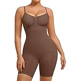 FeelinGirl Shapewear for Women Tummy Control Body Shaper Seamless Bodysuit Faja Snatched Waist Body Suit