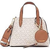 Calvin Klein womens Millie 2 in 1 Triple Compartment Mini Satchel Crossbody