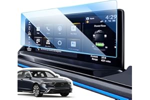 LANGBEAN Accord Hybrid Screen Protector for 2023 2024 2025 2026 Honda Accord Hybrid (Sport, EX-L, Sport-L, Touring) + 2026 Passport 12.3 inch Touchscreen, HD Clear, High Sensitivity, 9H Tempered Glass
