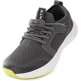 WHITIN Little/Big Kids Wide Toe Box Tennis Shoes + Zero Drop + Slip On Sneaker for Boys/Girls